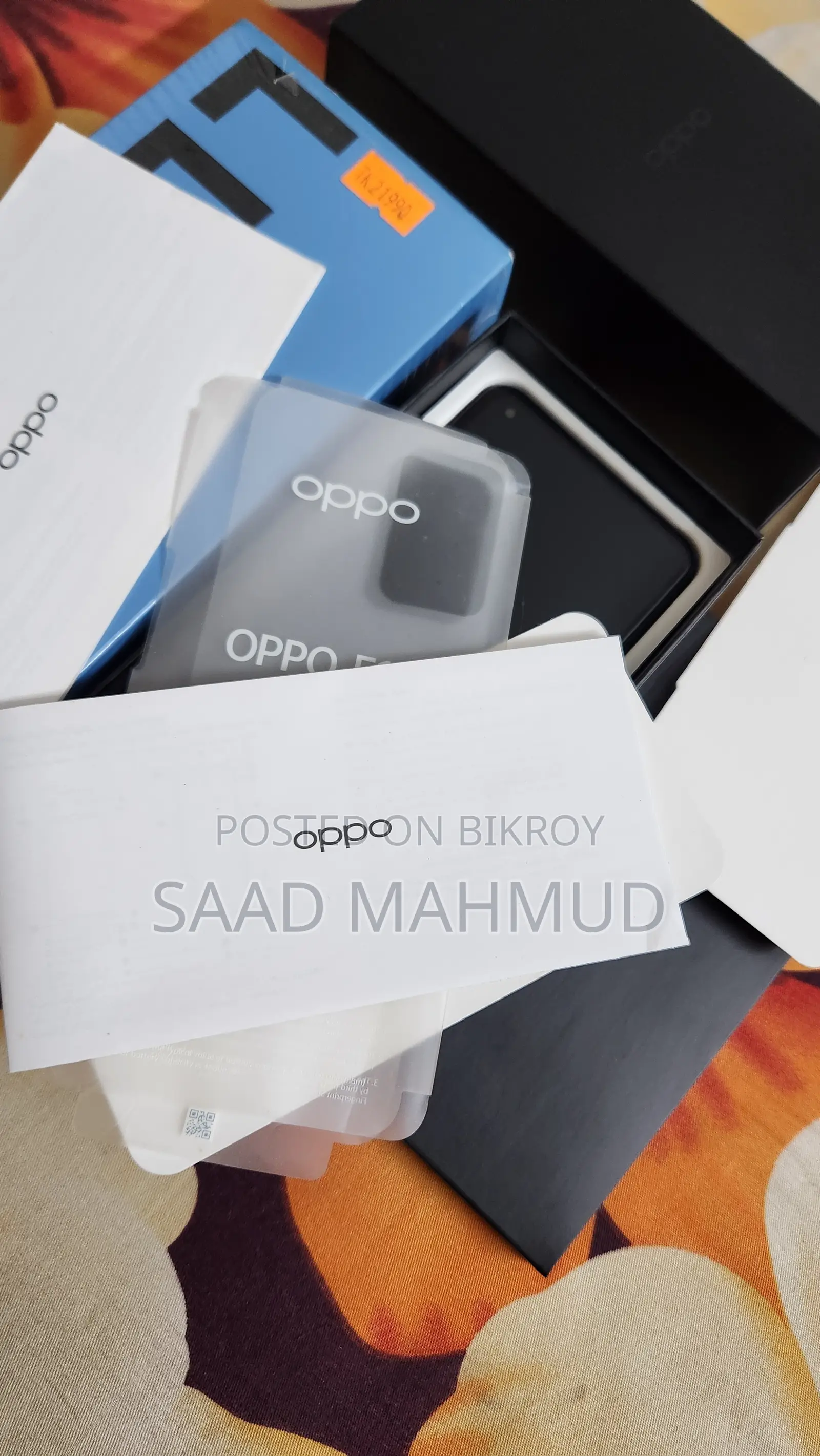 Oppo F19S 128 GB Black