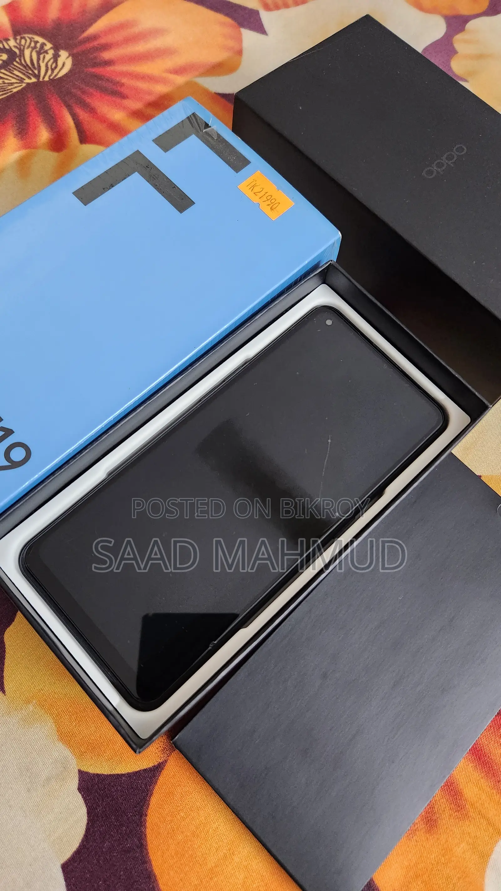 Oppo F19S 128 GB Black