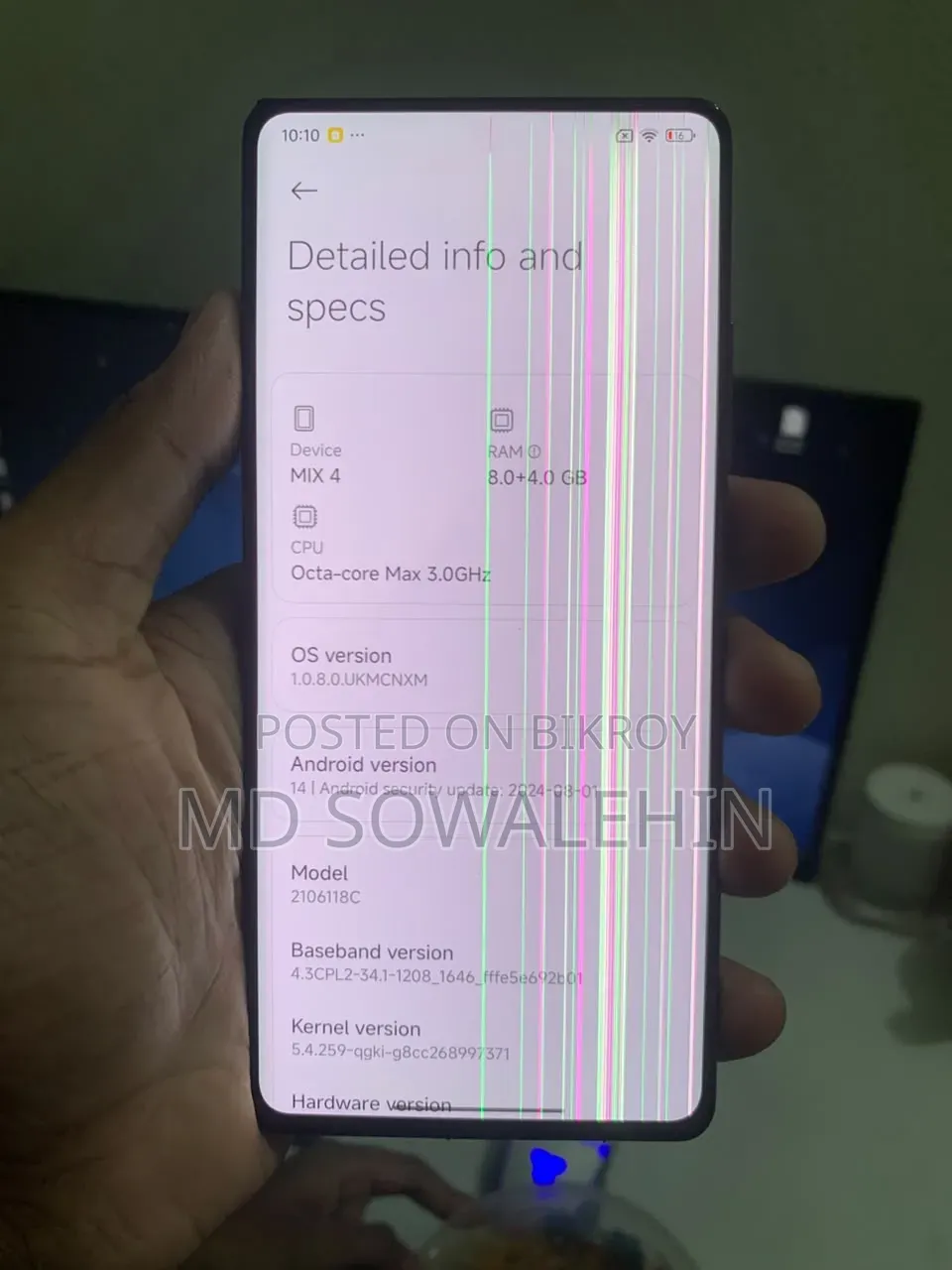 Xiaomi Mix 4 256 GB Black