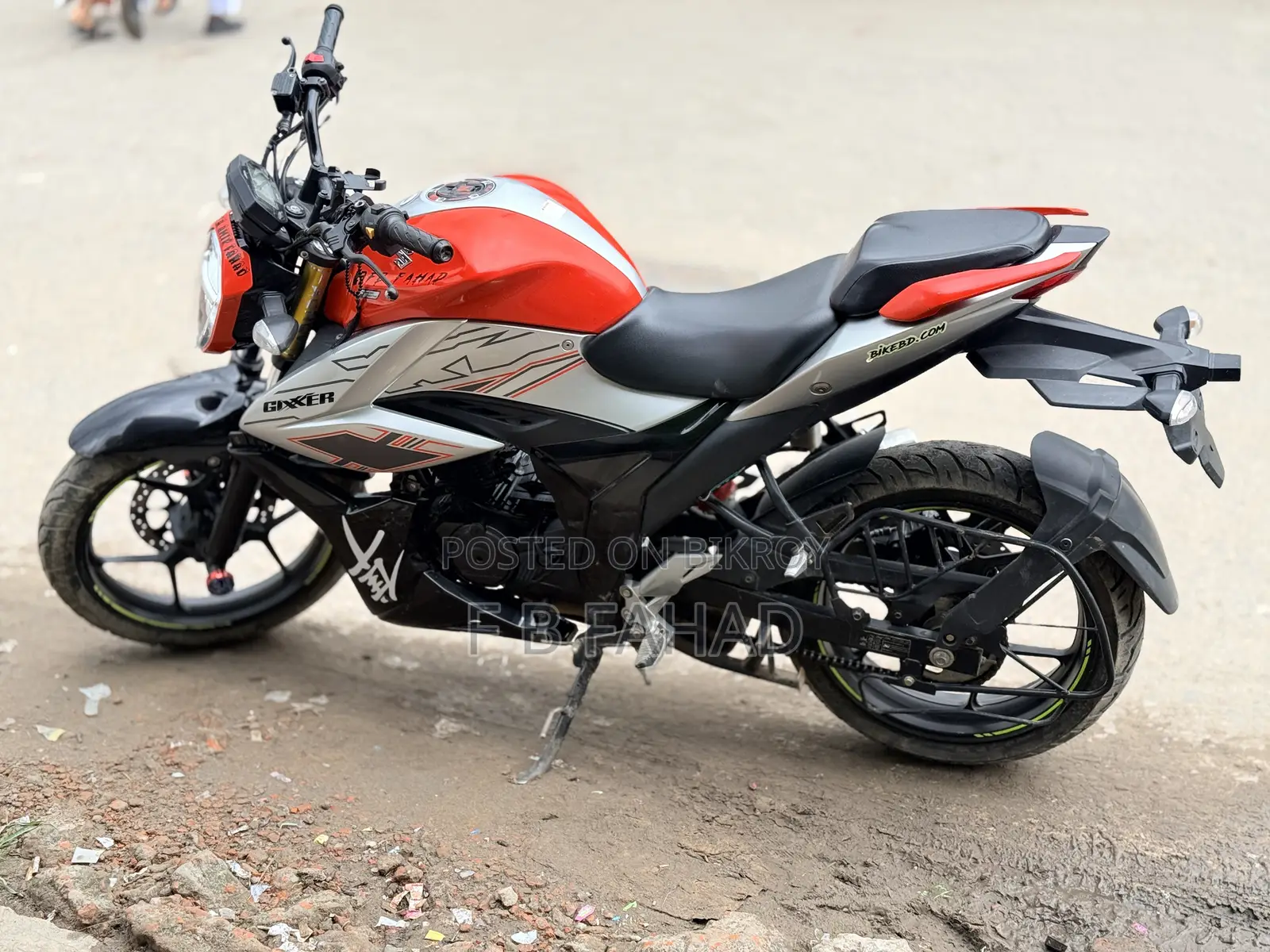 Suzuki Gixxer 2024 Orange