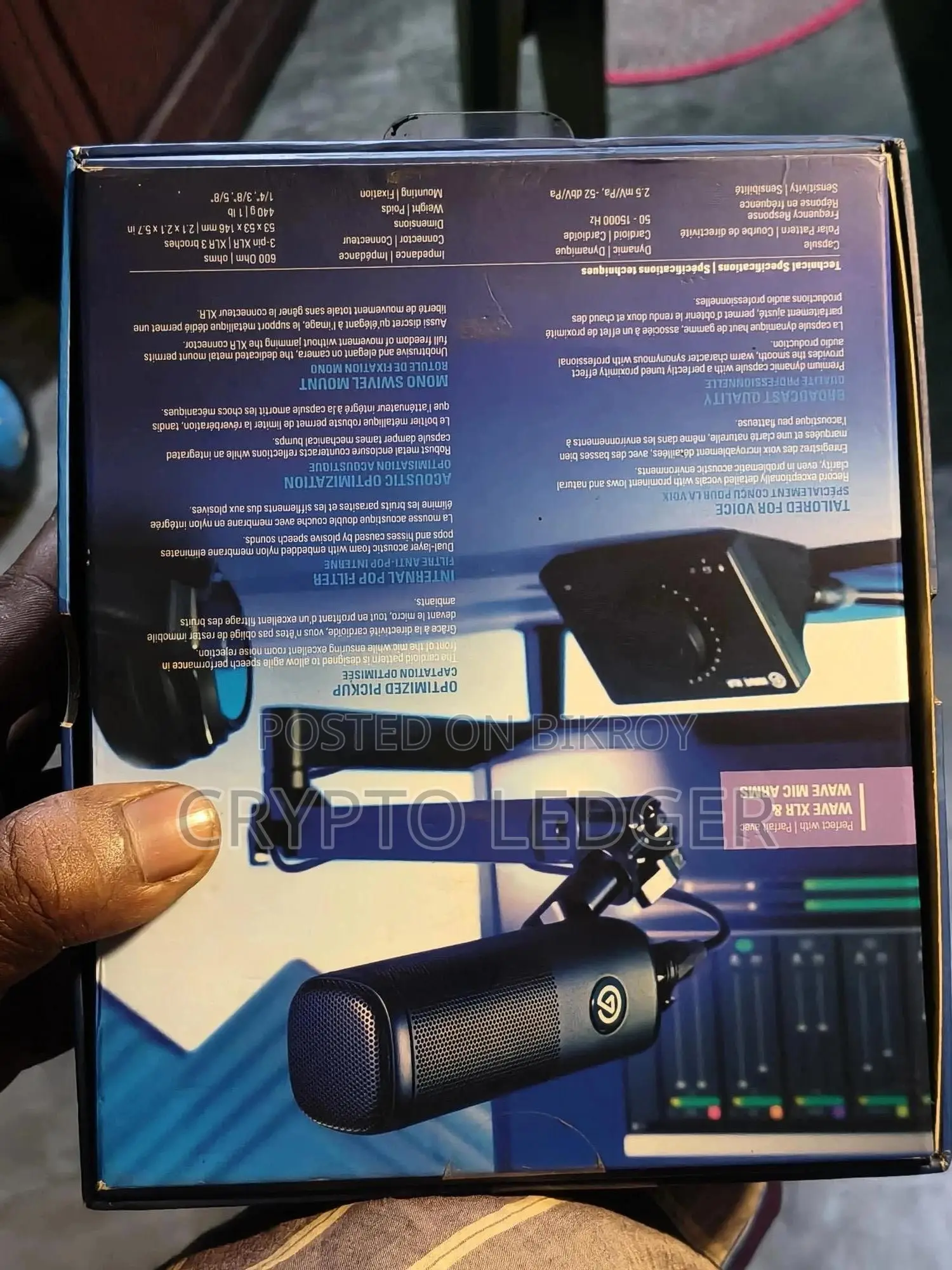 Elgato Wave DX Dynamic Vocal Microphone – Unused