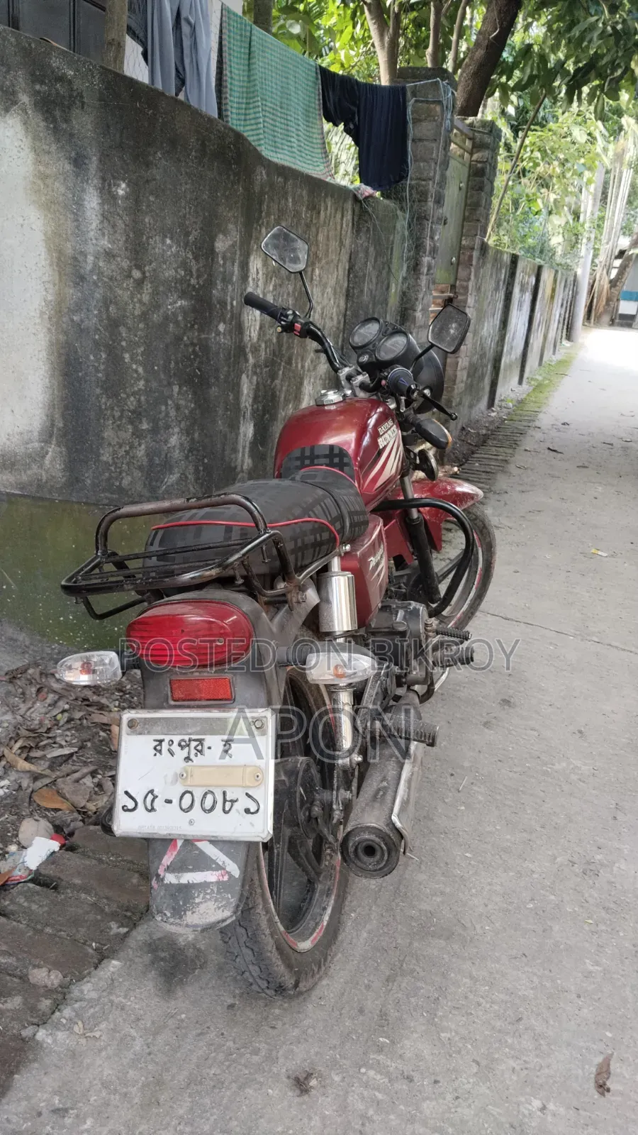 রানার এডি৮০এস-ডিলাক্স ২০১৬ লাল