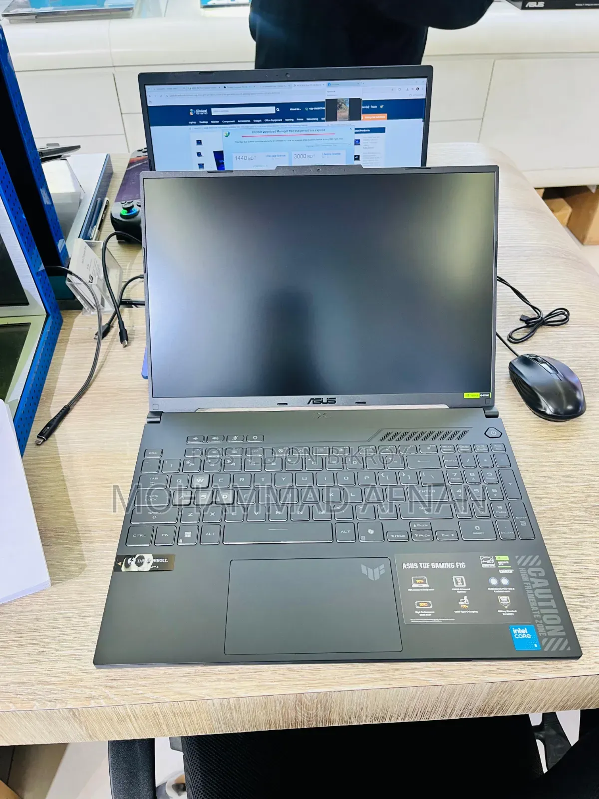 New Laptop Asus TUF Gaming F16 16GB Intel Core i5 SSD 60GB