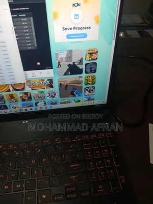 New Laptop Asus TUF Gaming F16 16GB Intel Core i5 SSD 60GB
