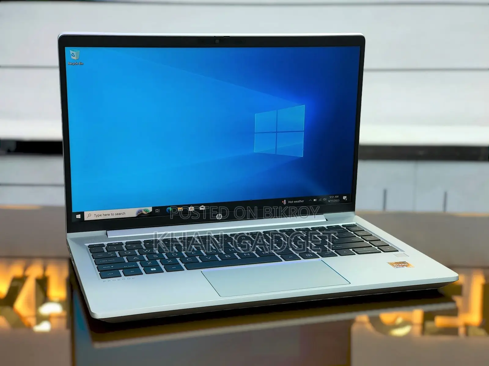 ল্যাপটপ HP 8GB AMD Ryzen 5 SSD 512GB