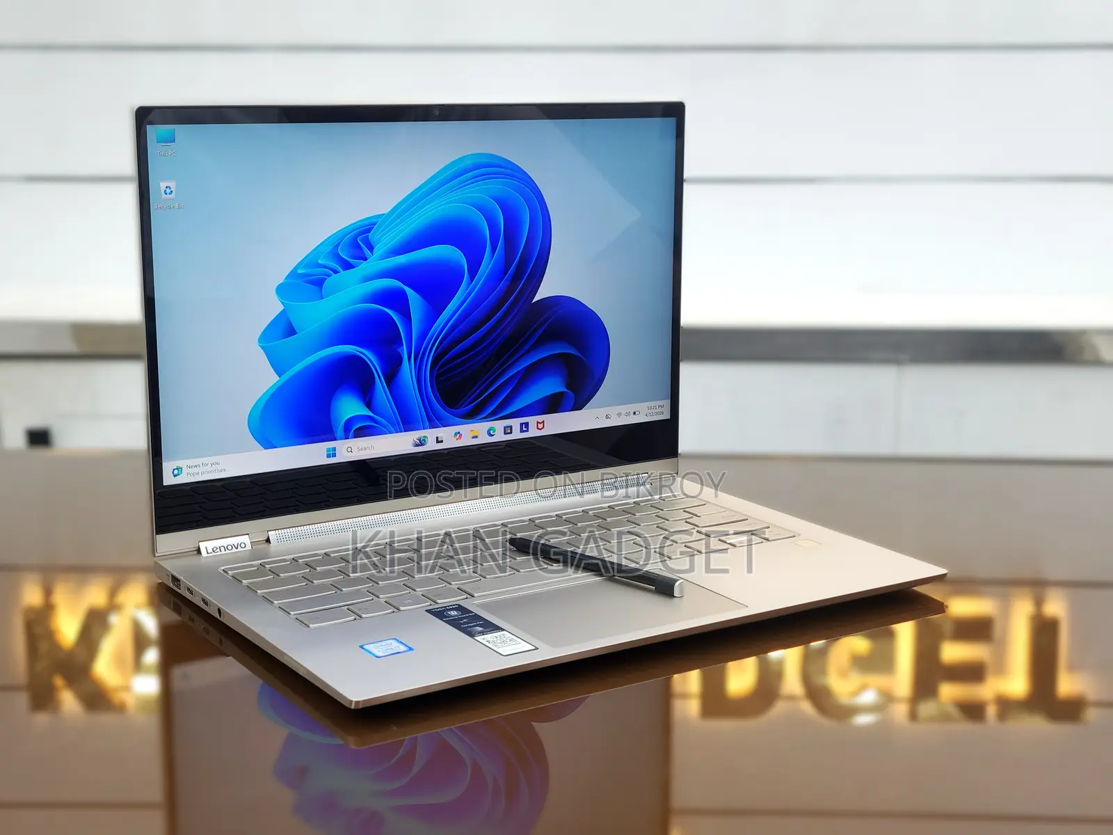 Laptop Lenovo Yoga C930 16GB Intel Core I7 SSD 512GB