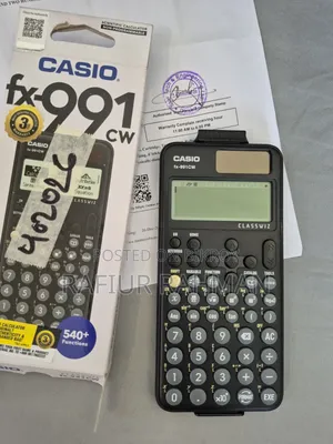 Casio Fx-991cw (5 Months Warranty Left)