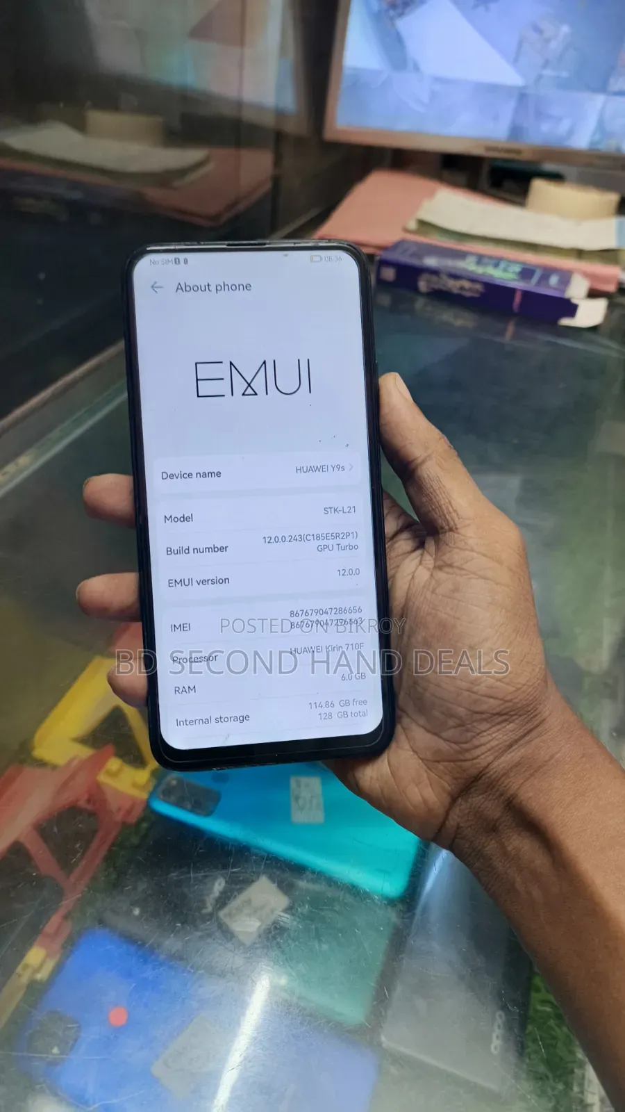 Huawei Y9s 128 GB Black