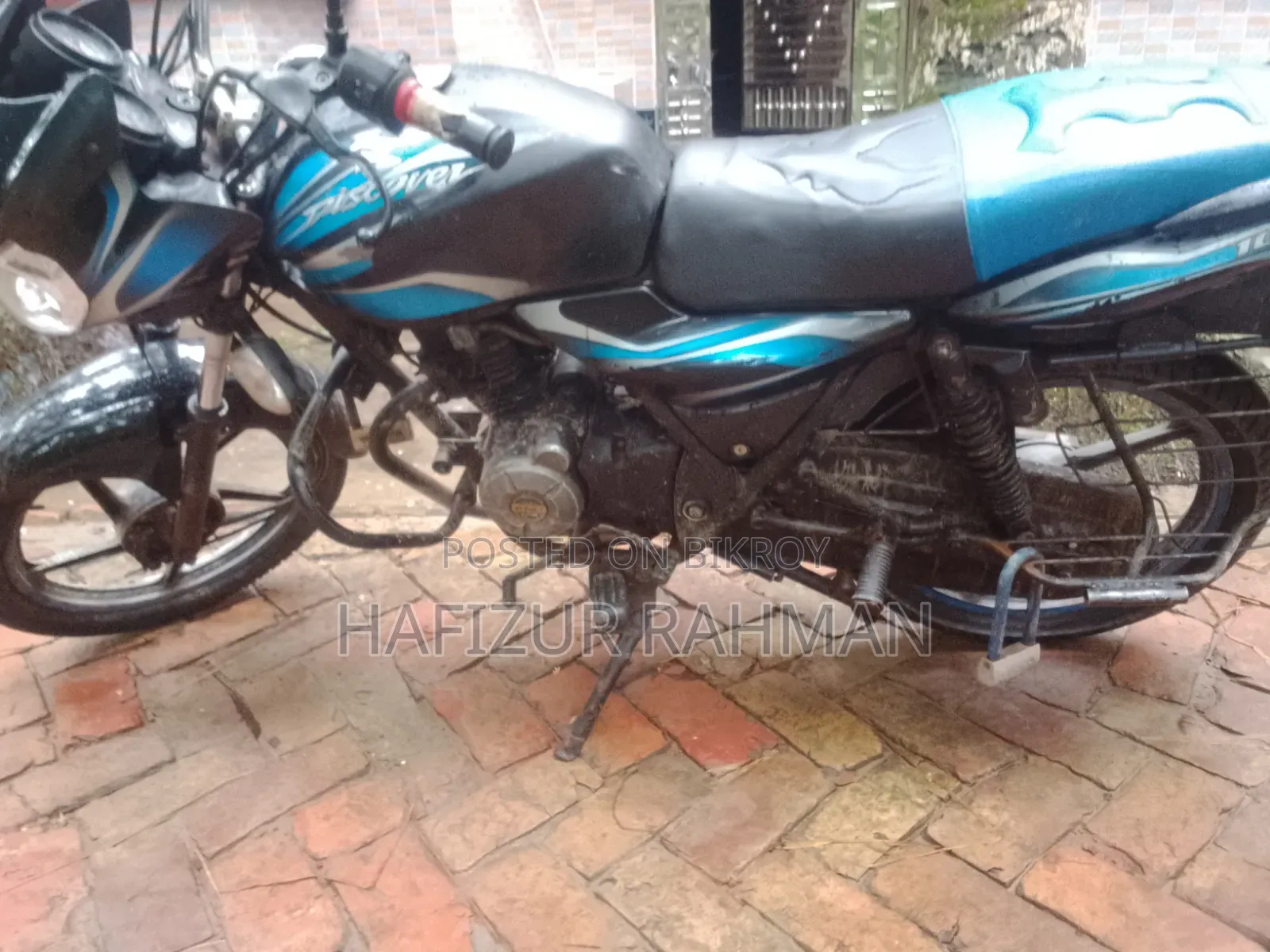 Bajaj Discover 100 2015 Blue