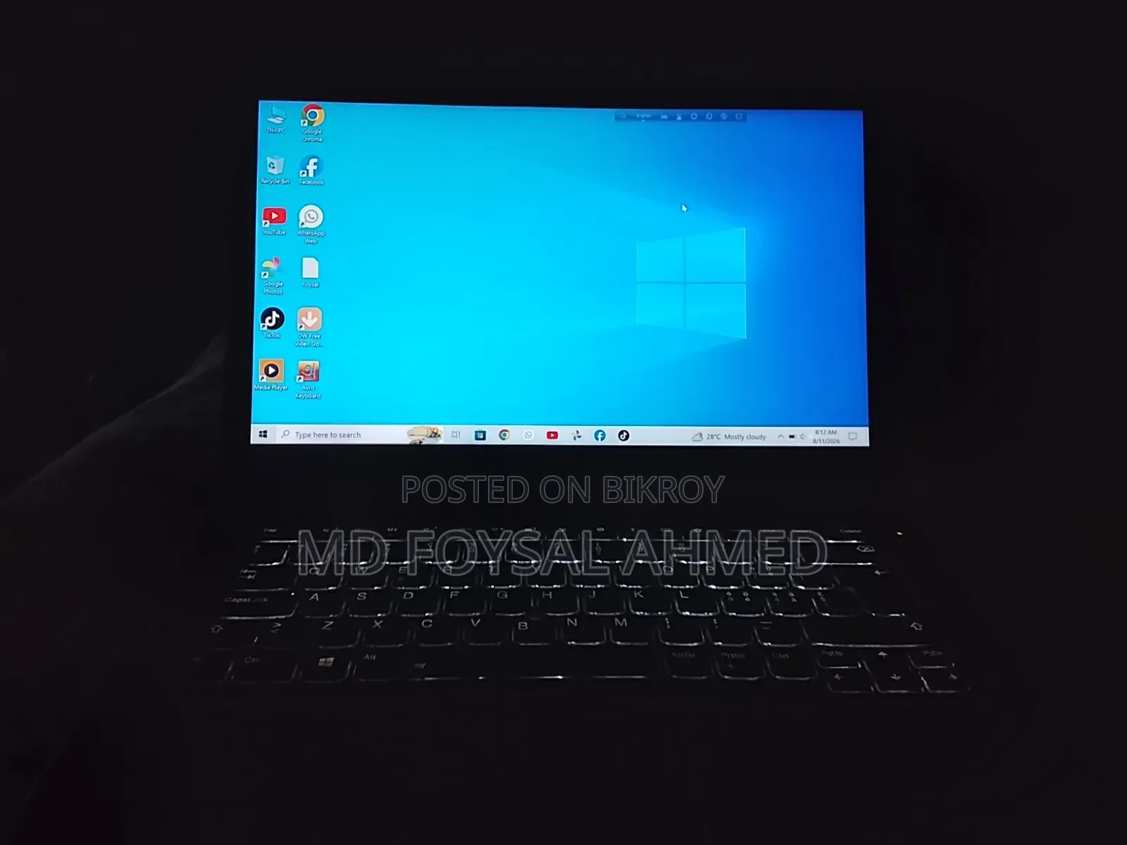 Laptop Lenovo ThinkPad T470 8GB Intel Core i5 SSD 256GB