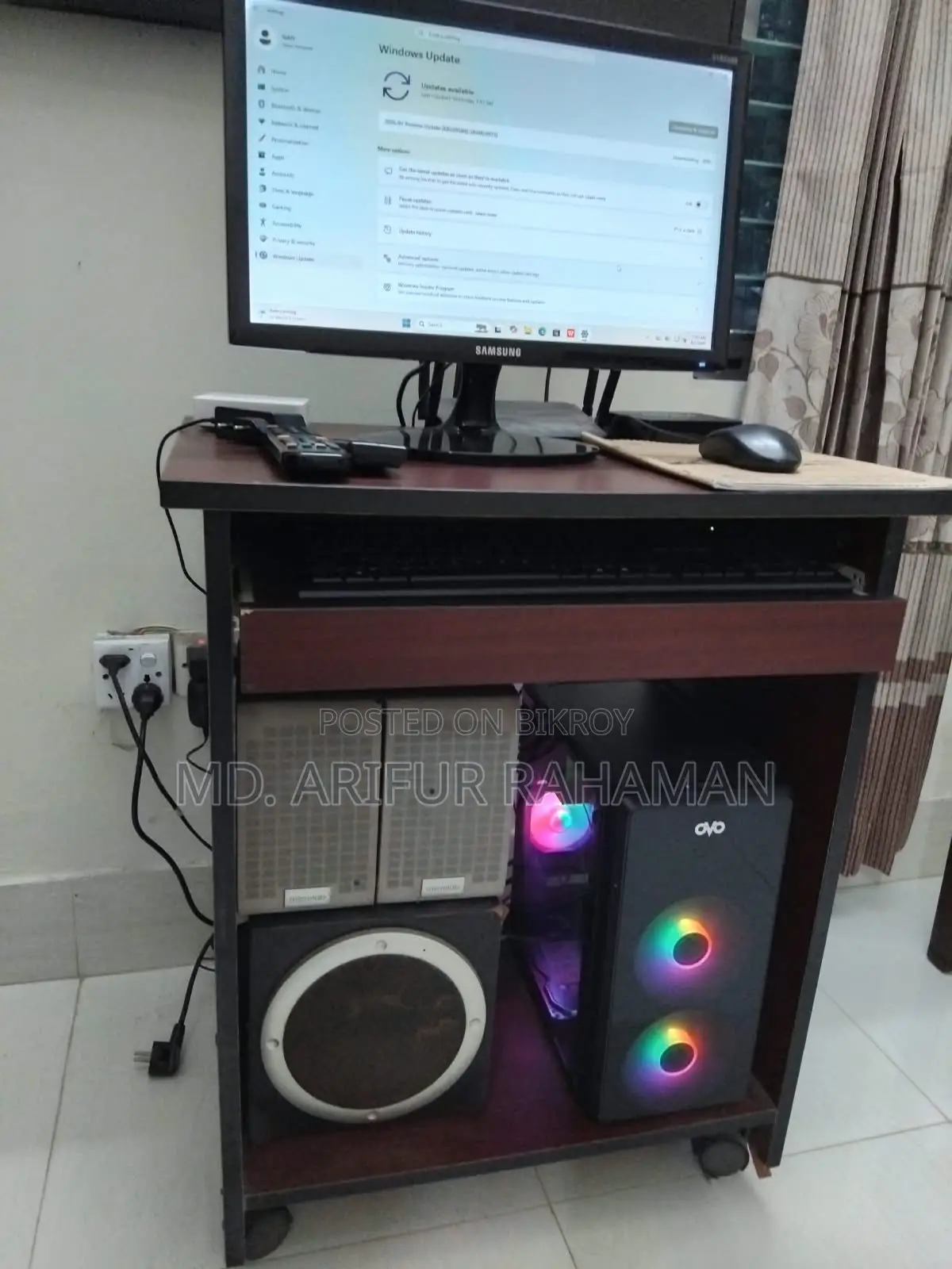 Desktop Computer 8GB Intel Core i3 HDD + 1TB SSD