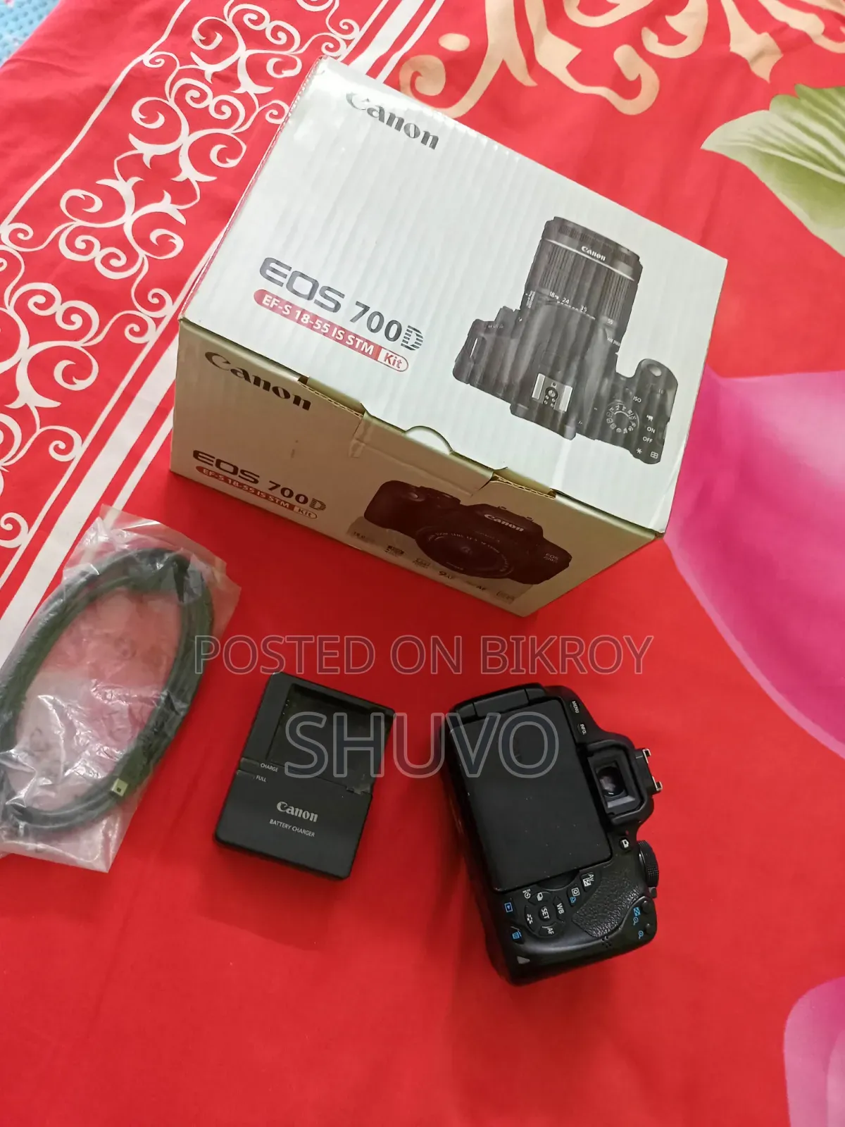 Canon 700d Body Display Shadow Full Box
