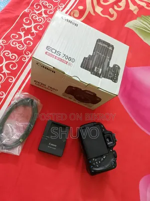 Canon 700d Body Display Shadow Full Box