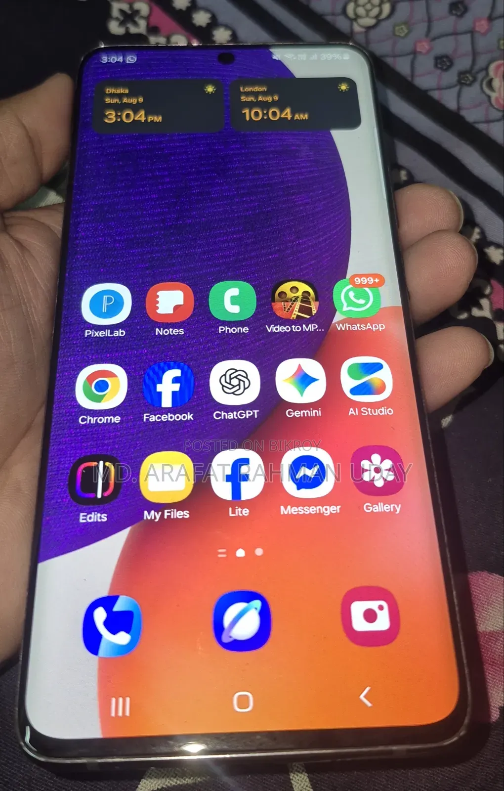 Samsung Galaxy A82 5G (Galaxy Quantum 2) 128 GB Black