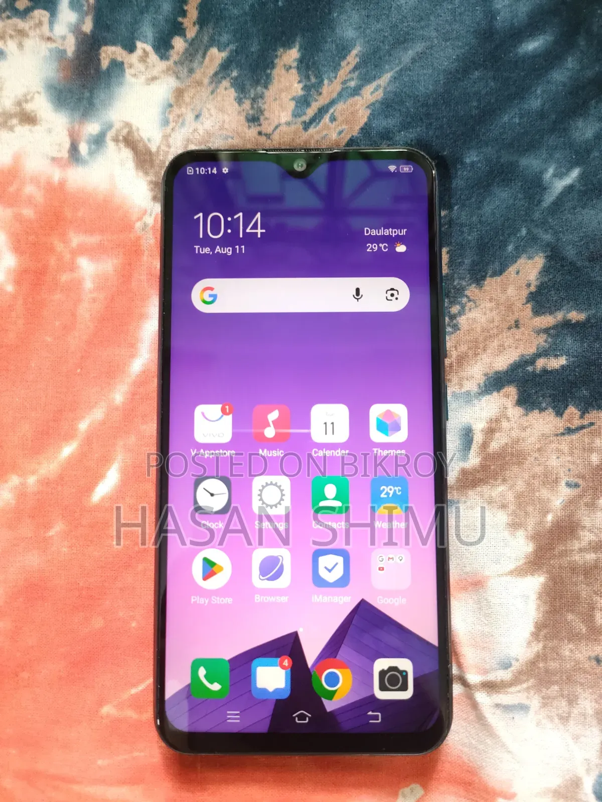 Vivo Y11 32 GB Blue