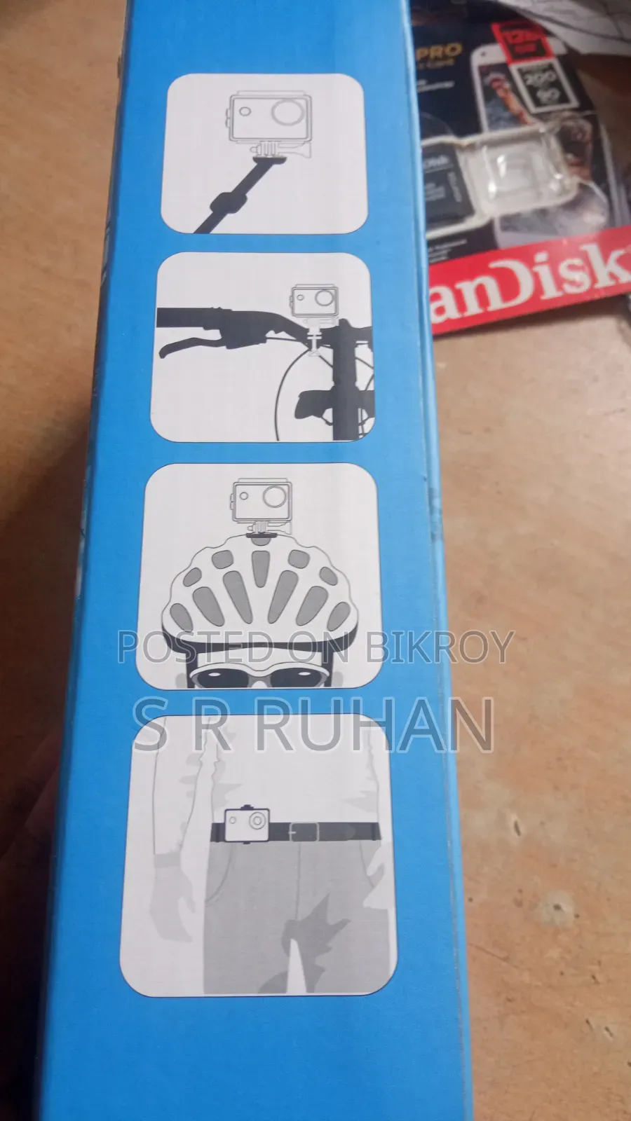 সম্পূর্ণ ফ্রেশ কোয়ালিটি এবং কোন প্যাকেট খোলা হয়নি এমন ক্যামেরা
