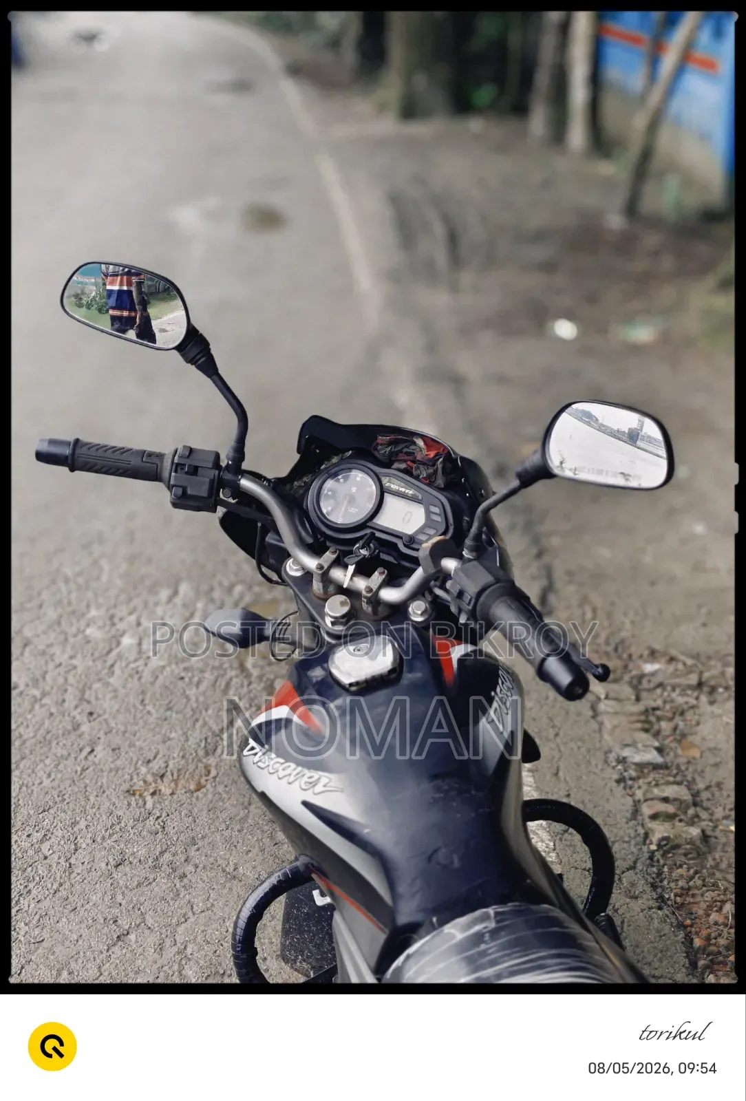 Bajaj Discover 110 2020 Red