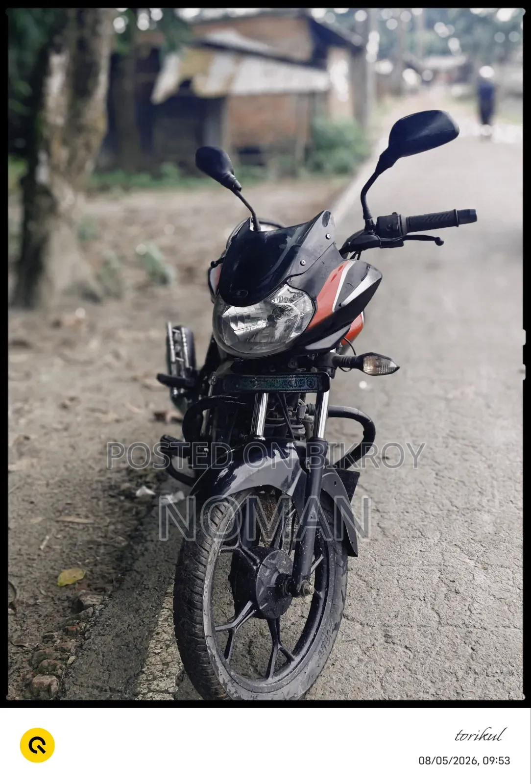 Bajaj Discover 110 2020 Red