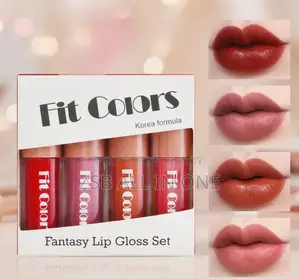 Fit Colors 4 Color Mini Lip Gloss Set