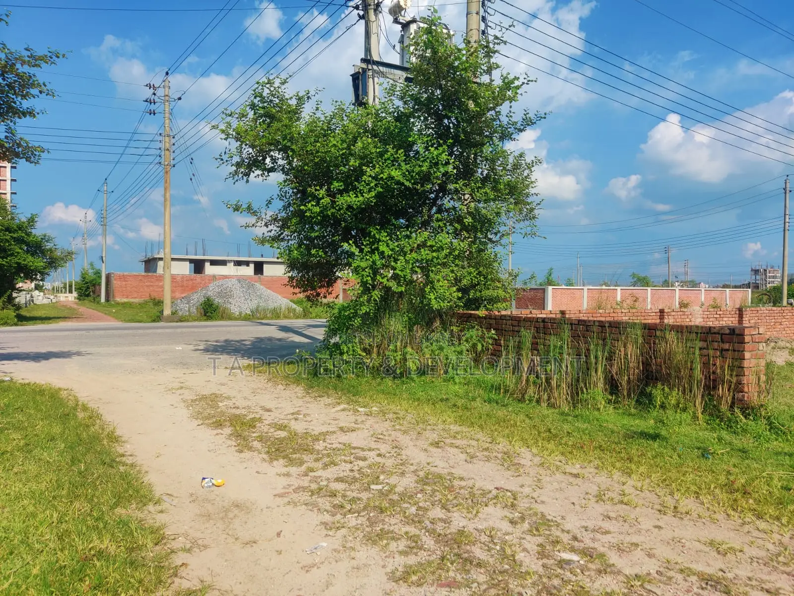 ৫+৫=১০ কাঠা উত্তর পশ্চিম কর্নার প্লট বিক্রি, পি ব্লক