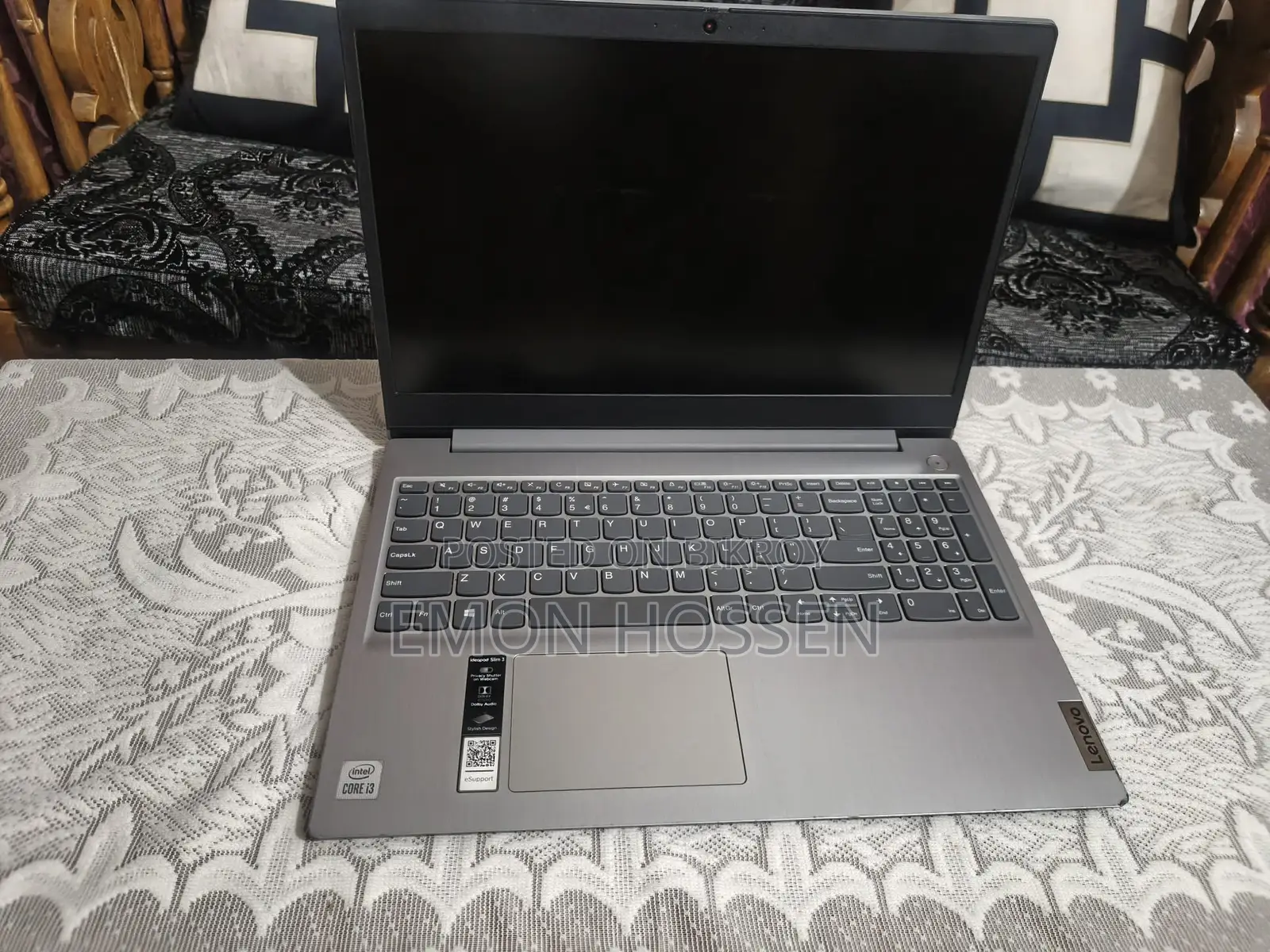 Laptop Lenovo Ideapad 3 12GB Intel Core I3 SSD 256GB