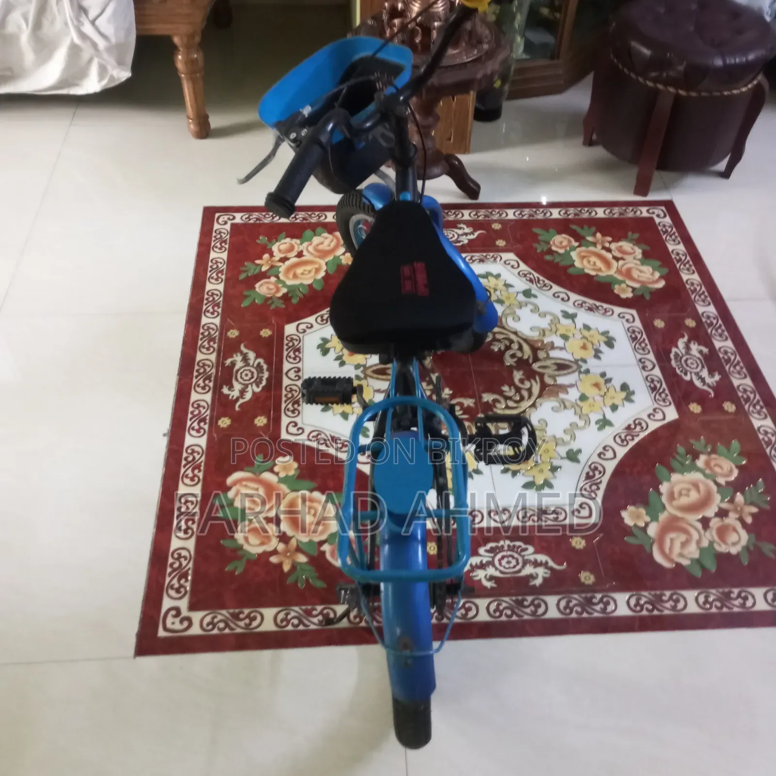 ১৬ ইঞ্চি চাকা সাইজ একটি সাইকেল