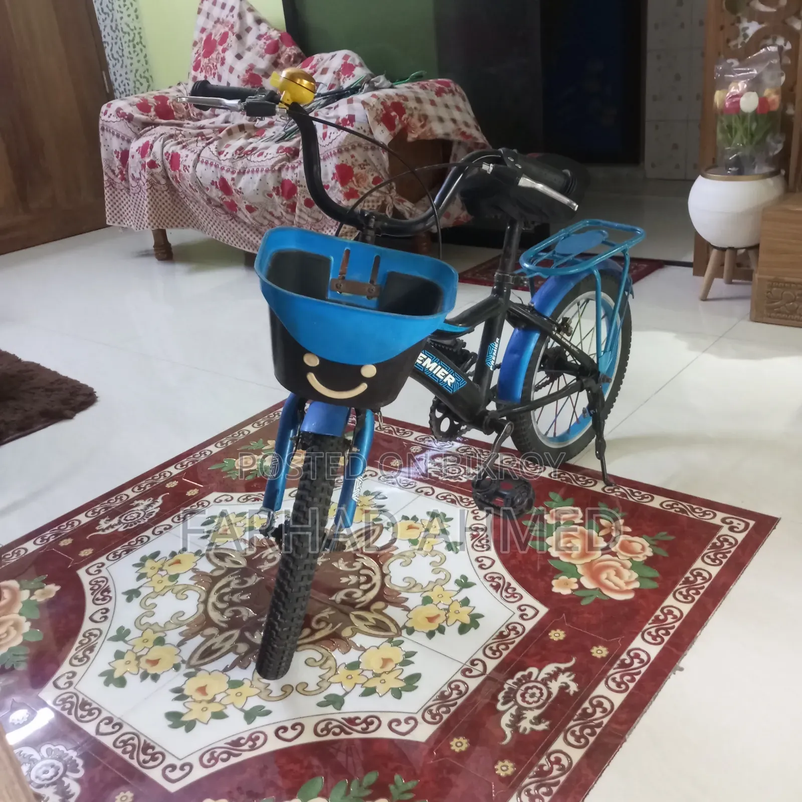 ১৬ ইঞ্চি চাকা সাইজ একটি সাইকেল