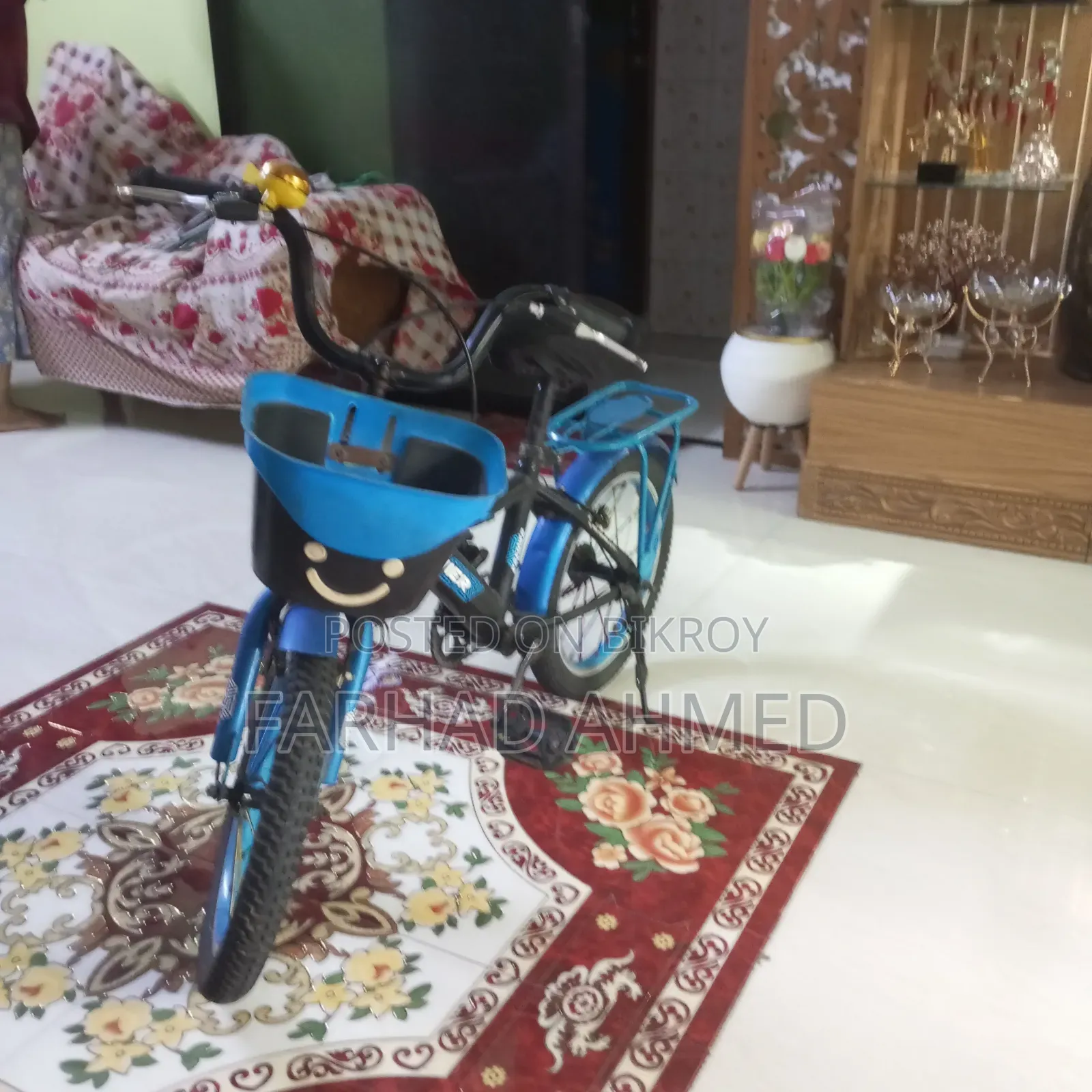 ১৬ ইঞ্চি চাকা সাইজ একটি সাইকেল