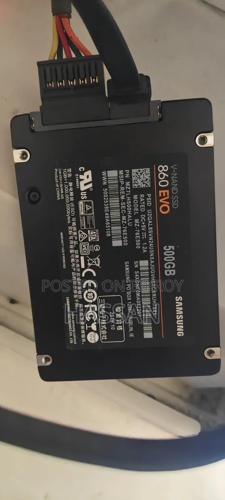 Samsung SSD 512 GB