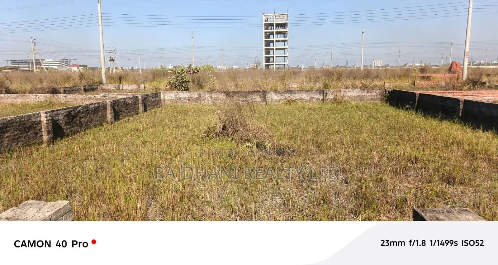 P Block, 3 Katha, Plot Sale Bashundhara