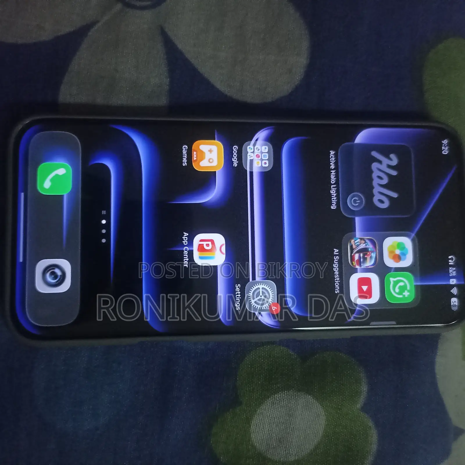 New Infinix Note Edge 256 GB Gray