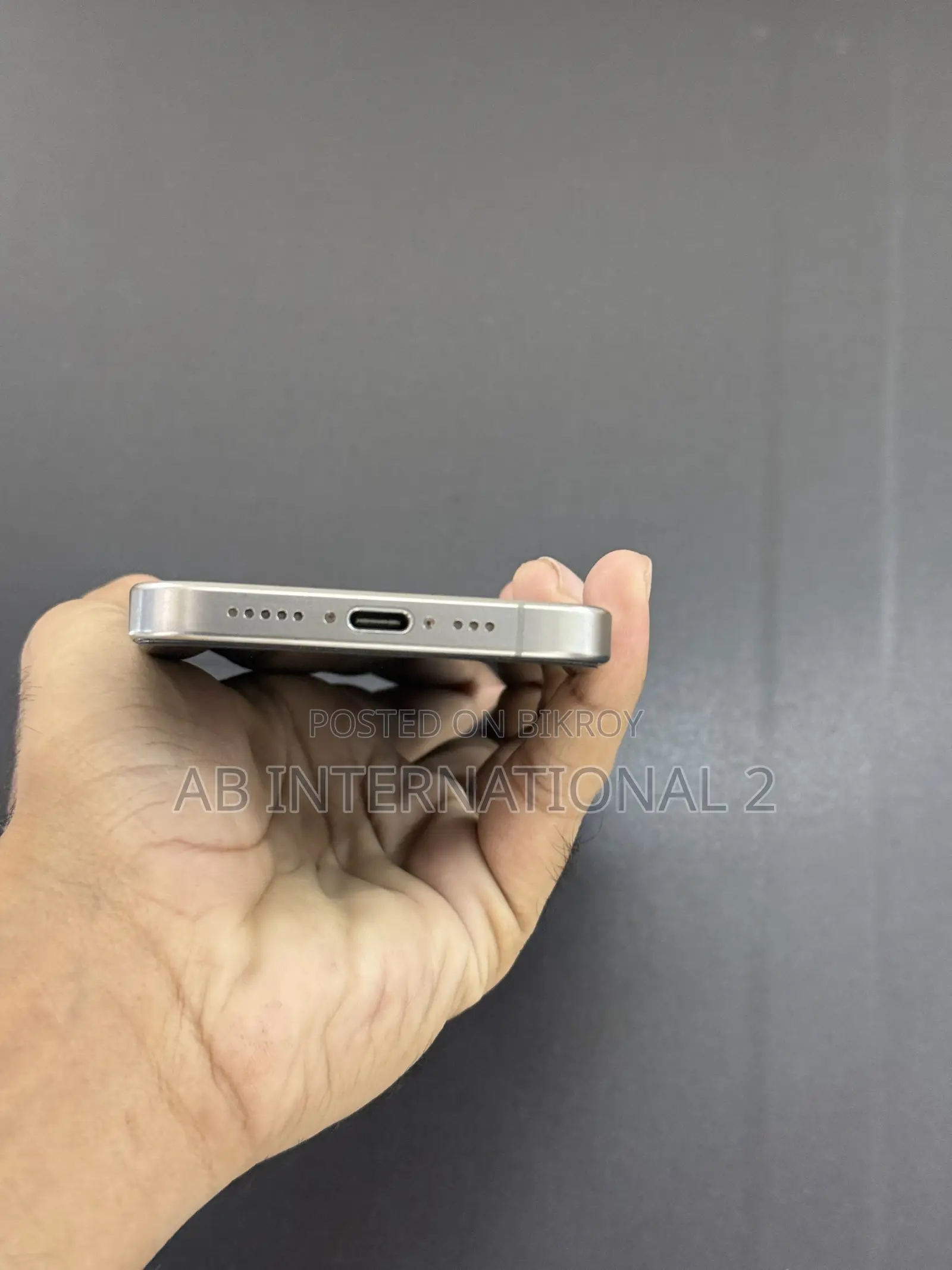 অ্যাপল আইফোন ১৫ প্রো ২৫৬ জিবি গ্রে