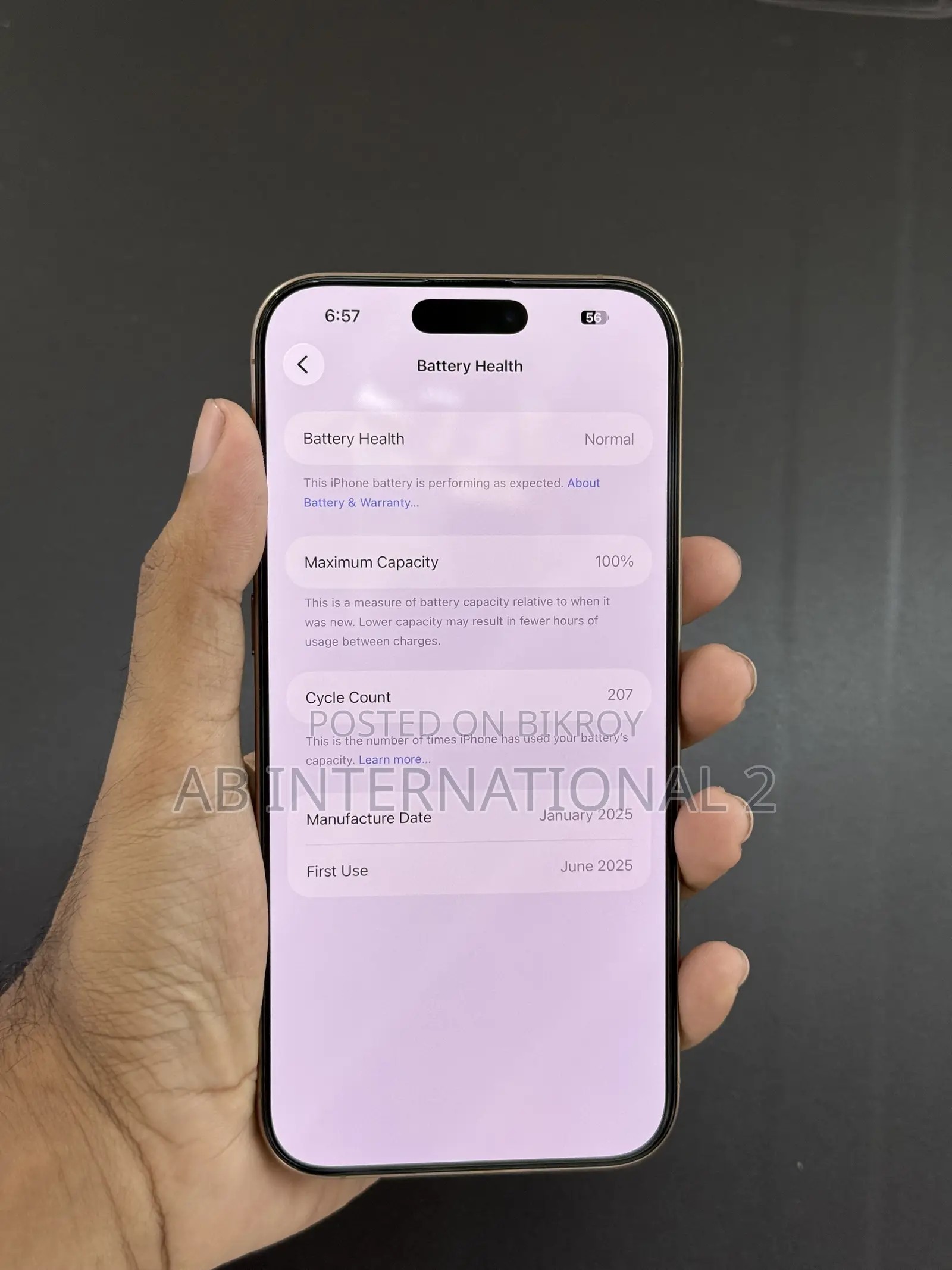 Apple iPhone 16 Pro Max 256 GB Rose Gold