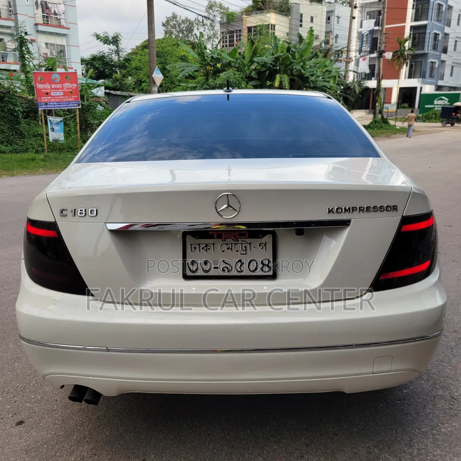 Mercedes-Benz C-Class 2012 White