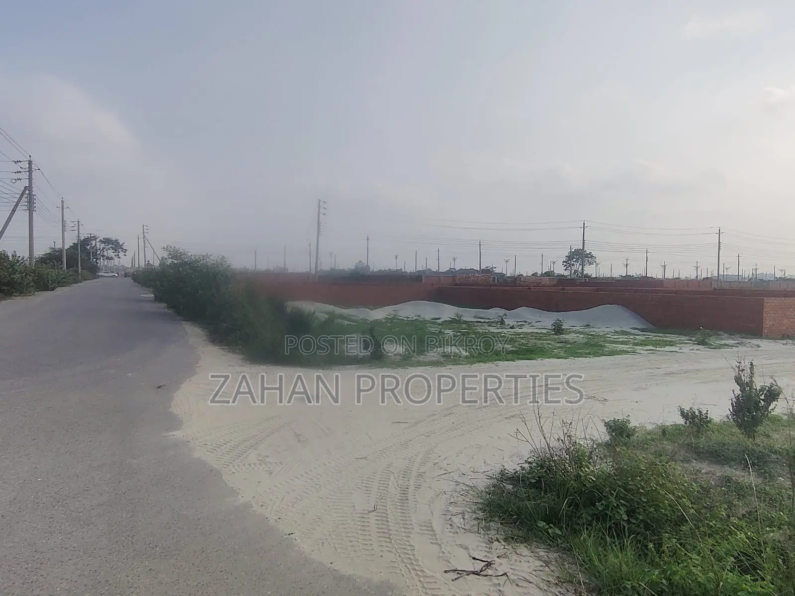 40/25 Feet Road Corner P Block 6 Katha Plot for Sale