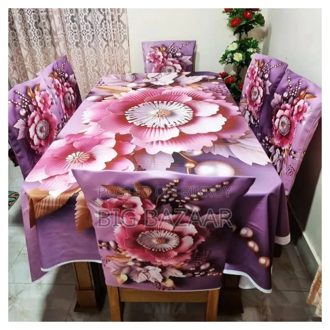 3D Printed 7-Piece Table Cover Set.