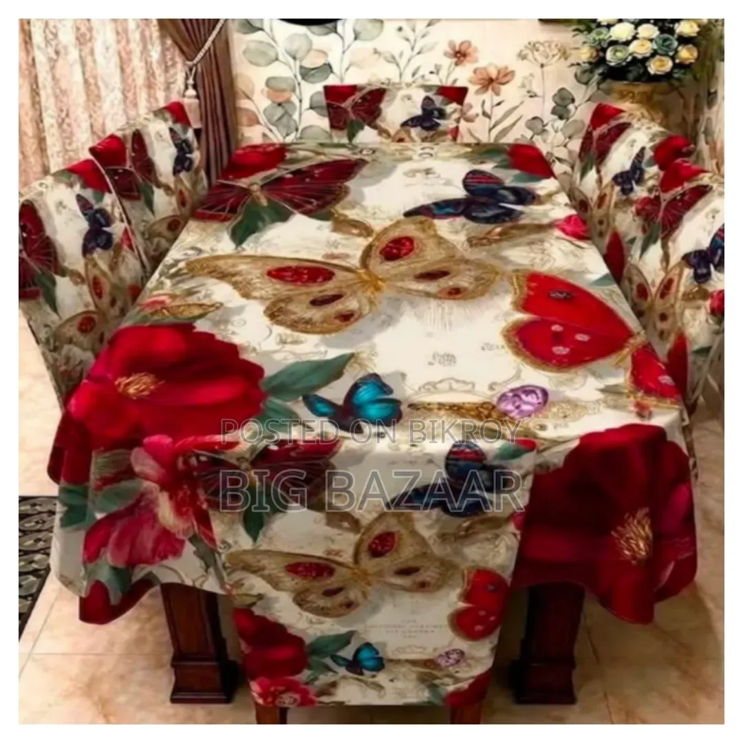 3D Printed 7-Piece Table Cover Set.