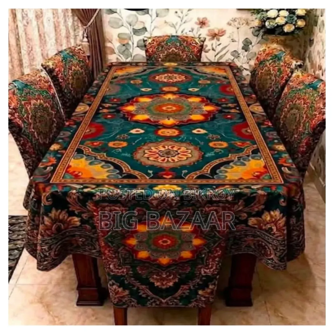 3D Printed 7-Piece Table Cover Set.