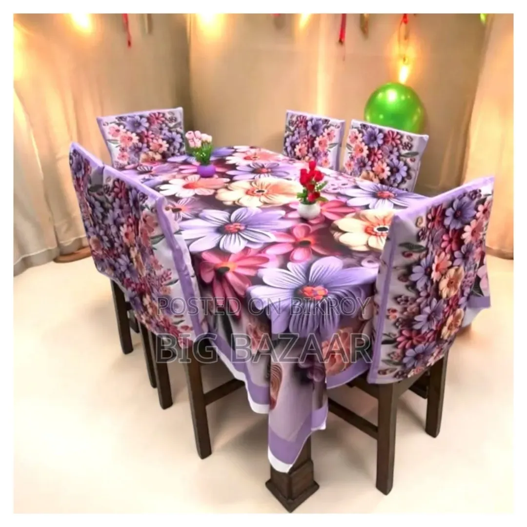 3D Printed 7-Piece Table Cover Set.