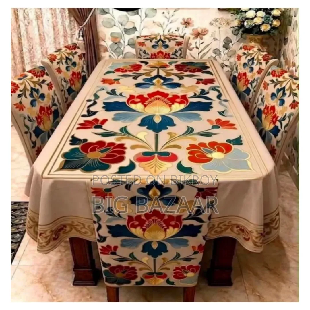 3D Printed 7-Piece Table Cover Set.