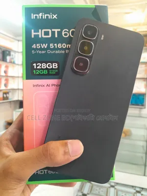 Infinix Hot 60i 128 GB Black