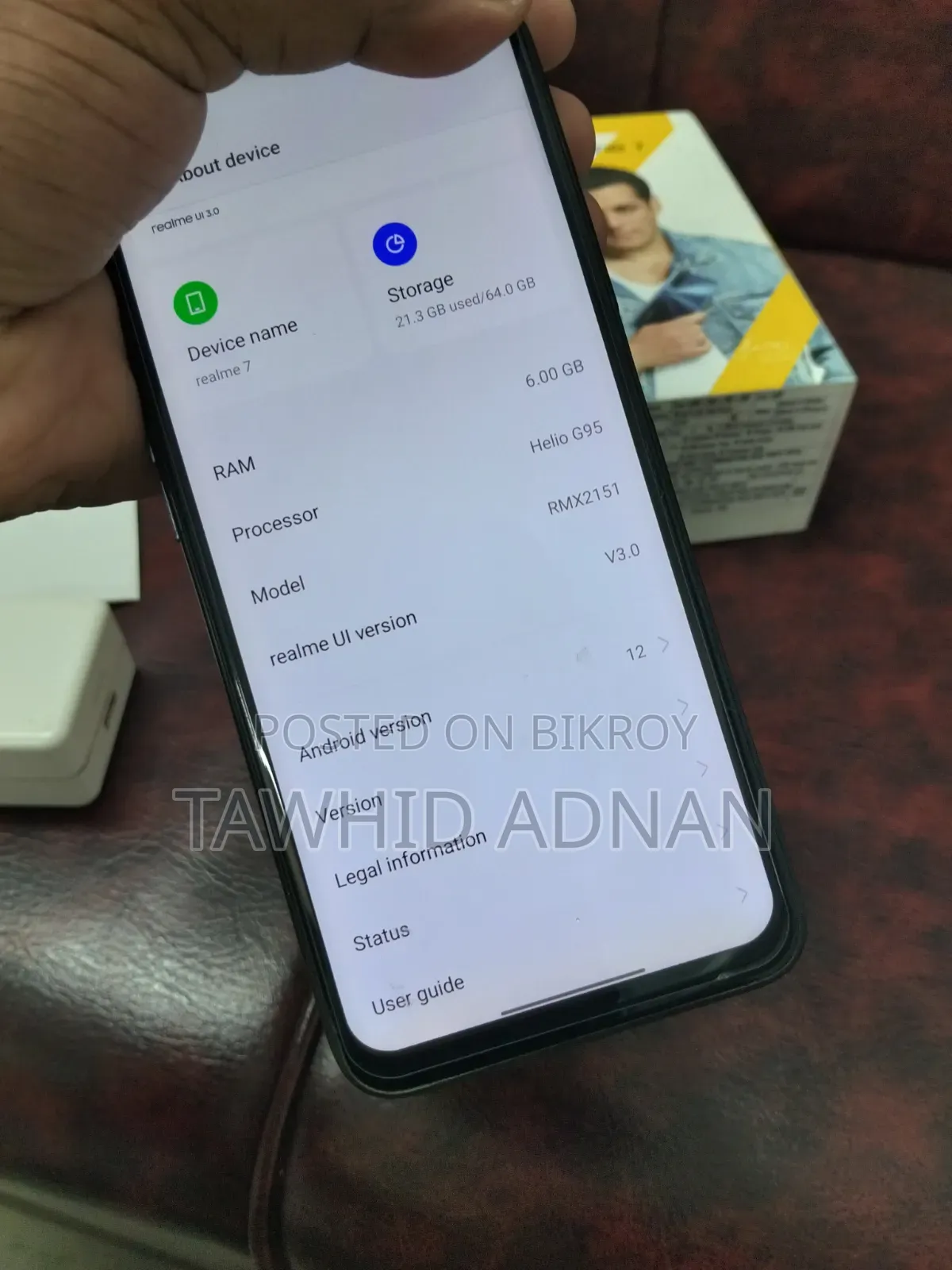 Realme 7 (Asia) 64 GB Blue