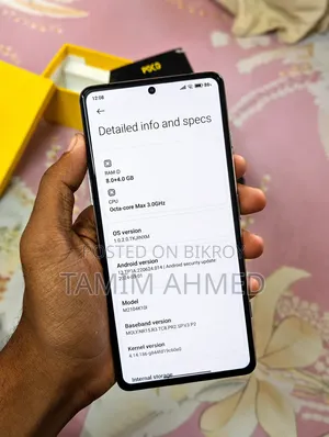Xiaomi Poco F3 128 জিবি সিলভার