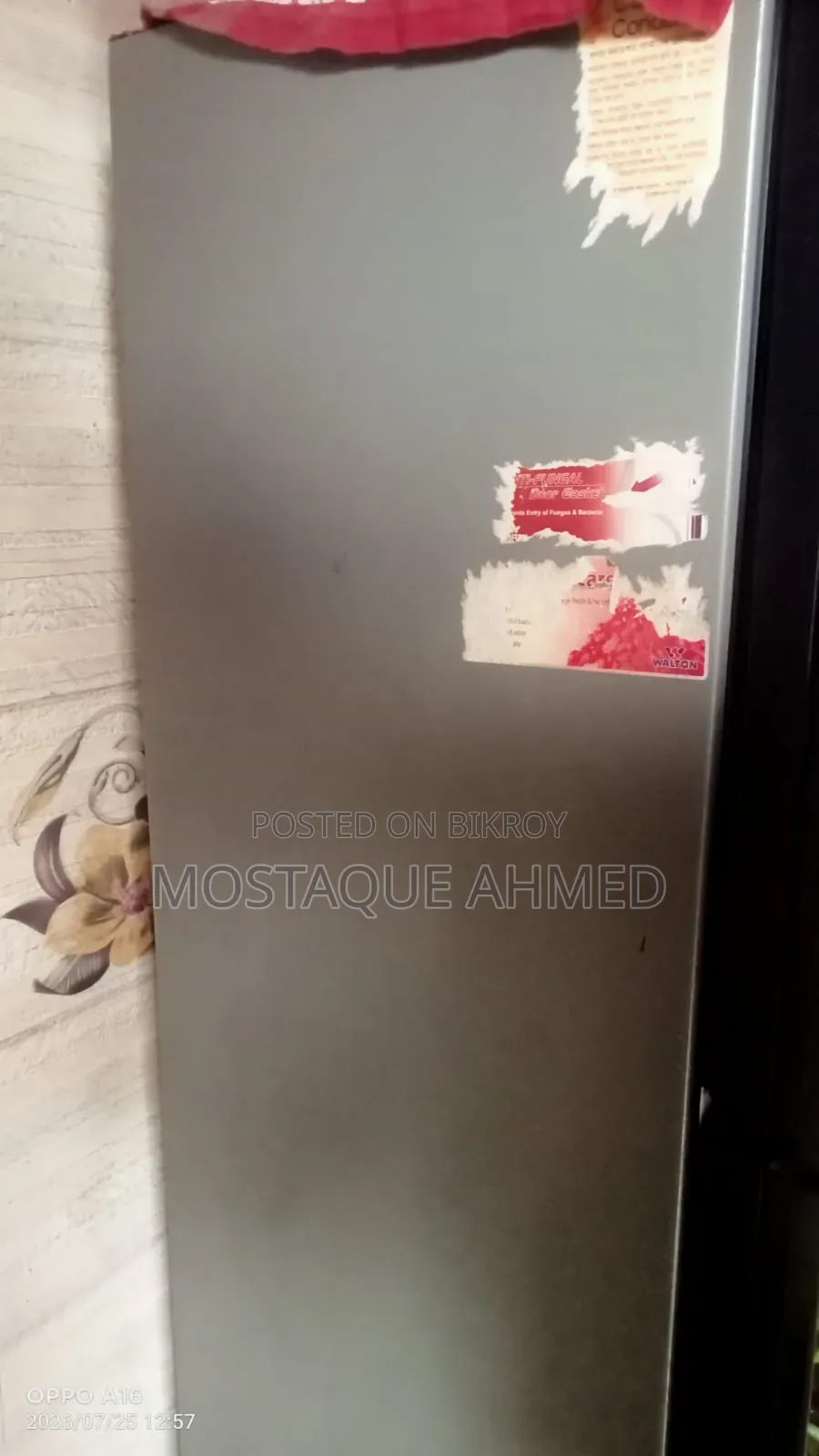 A Refrigerator For Sale 13.5 Cu Ft