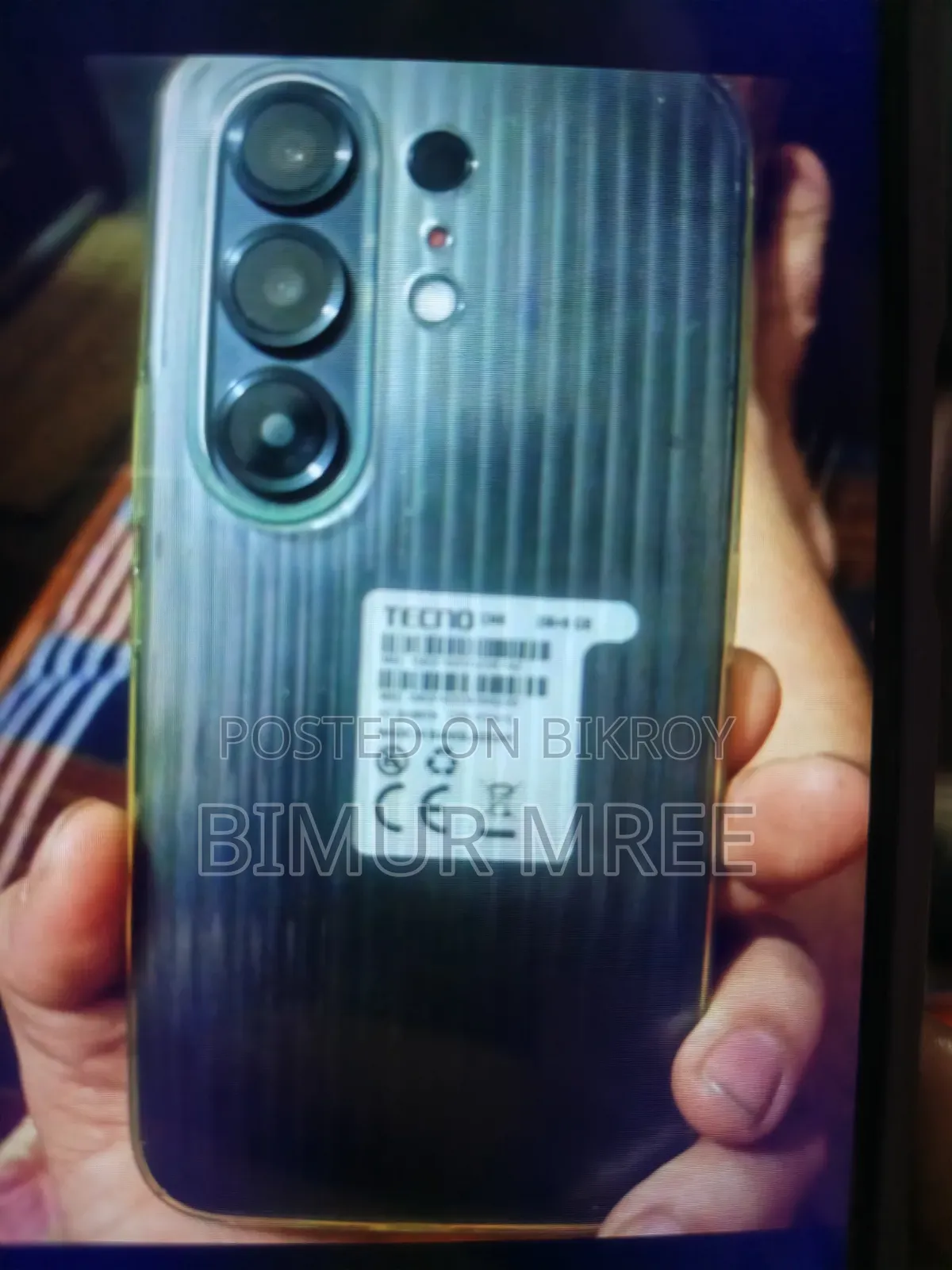 Black Tecno Camon 50 Ultra 256 GB