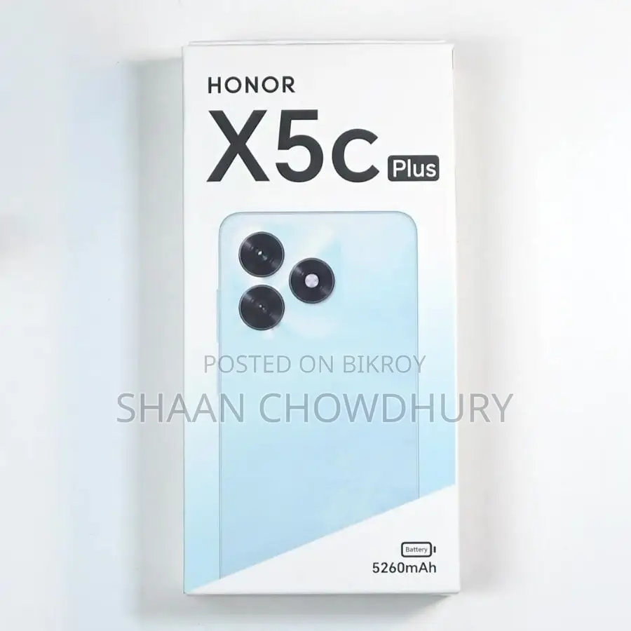 New Honor X5c Plus 128 GB Black