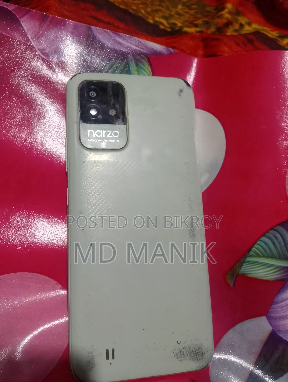 রিয়েলমি নারজো ৫০আই ৬৪ জিবি সাদা