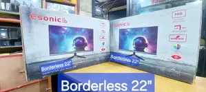 [Like New] Borderless 22" Led Monitor Esonic Original Brand Warranty