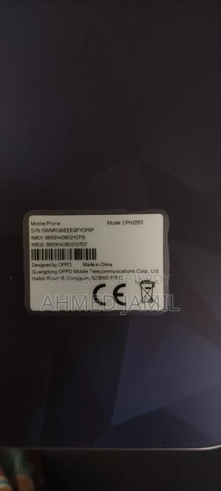 Oppo A93S 5G 256 GB Black