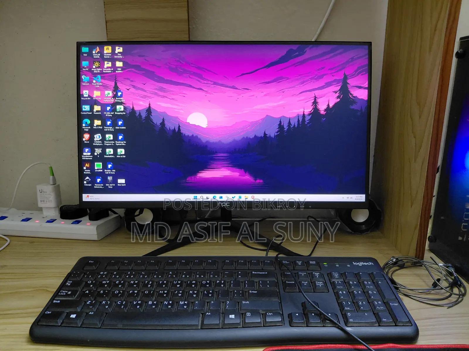 Desktop Computer 16GB AMD Ryzen 5 SSD 16 GB